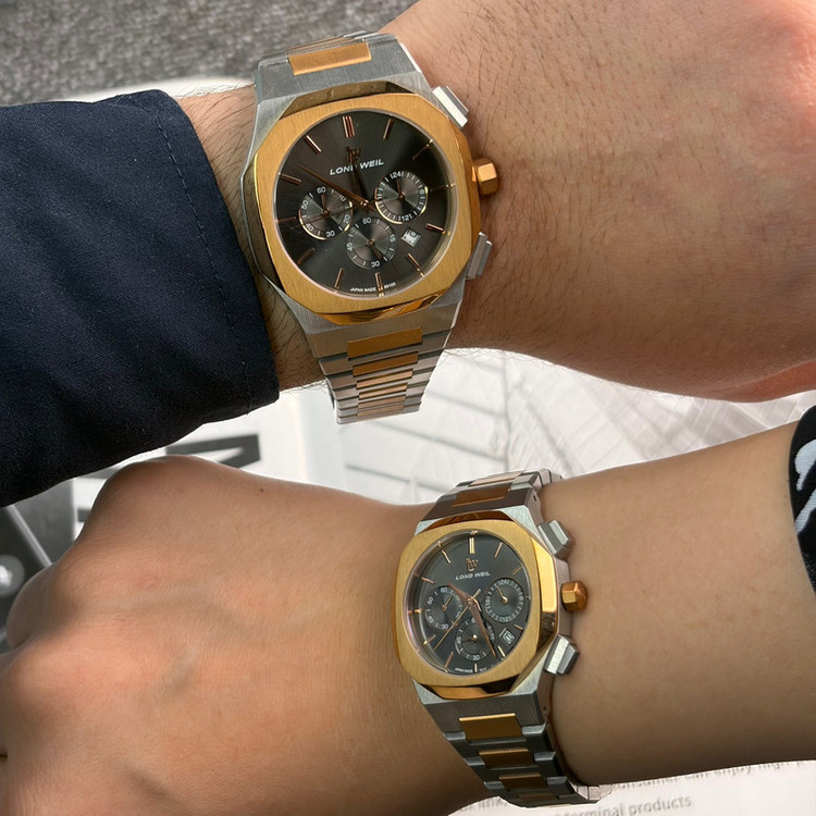 ست ساعت مچی عقربهای کوارتز زنانه و مردانه لوندویل مدل lw80105